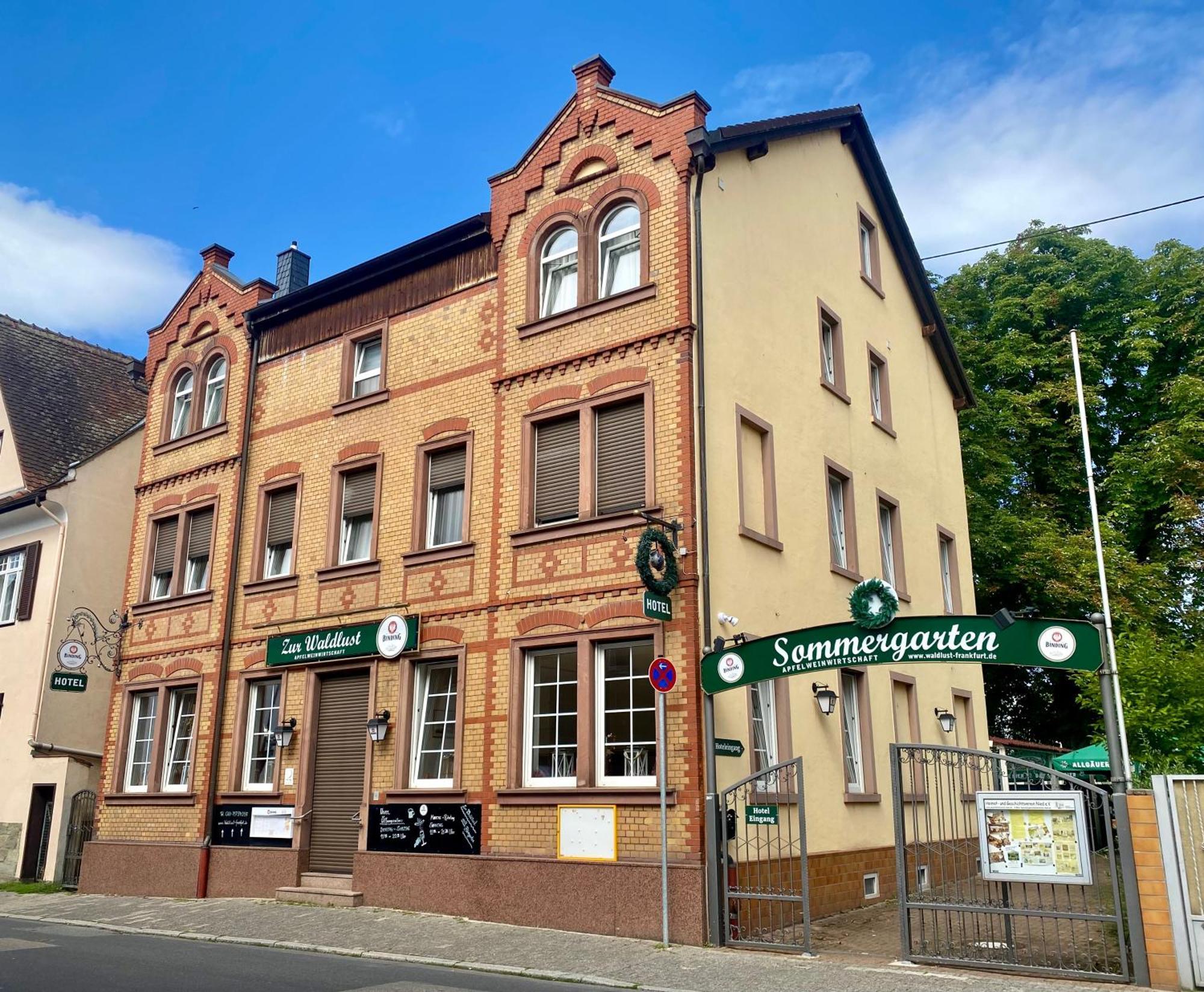 Hotel Zur Waldlust Frankfurt am Main Exterior foto
